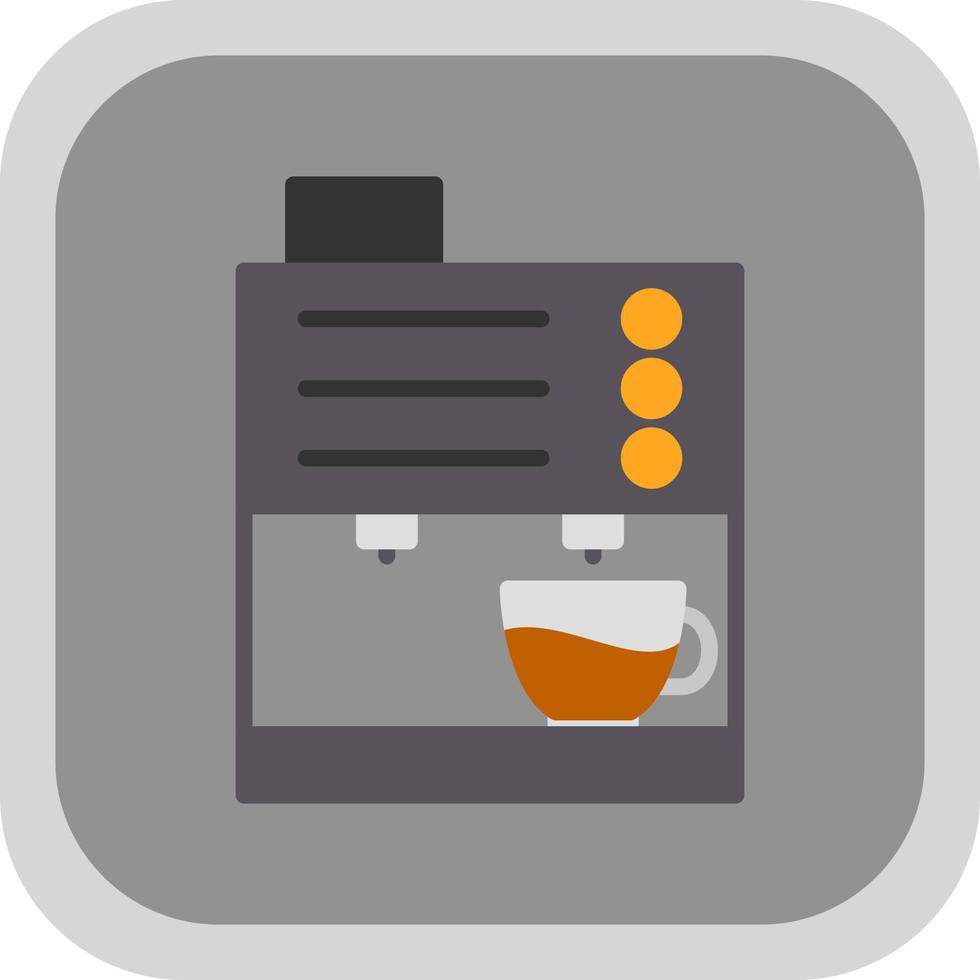 Coffee Machine Vector Icon Design