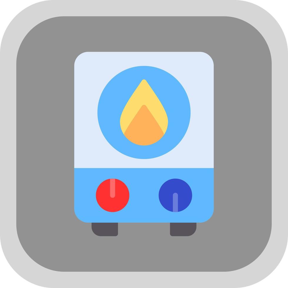 Water Heater Vector Icon Design