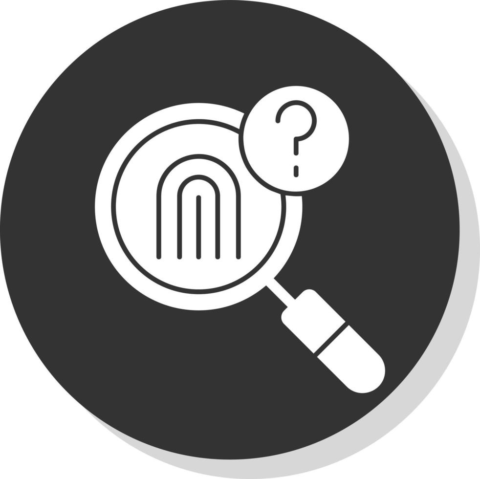 Evidence Vector Icon Design