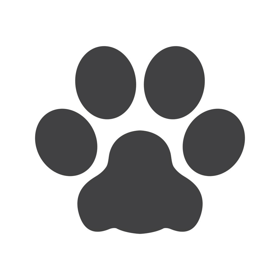 perro pata buldog vector icono ilustración gráfico dibujos animados fondo de pantalla antecedentes