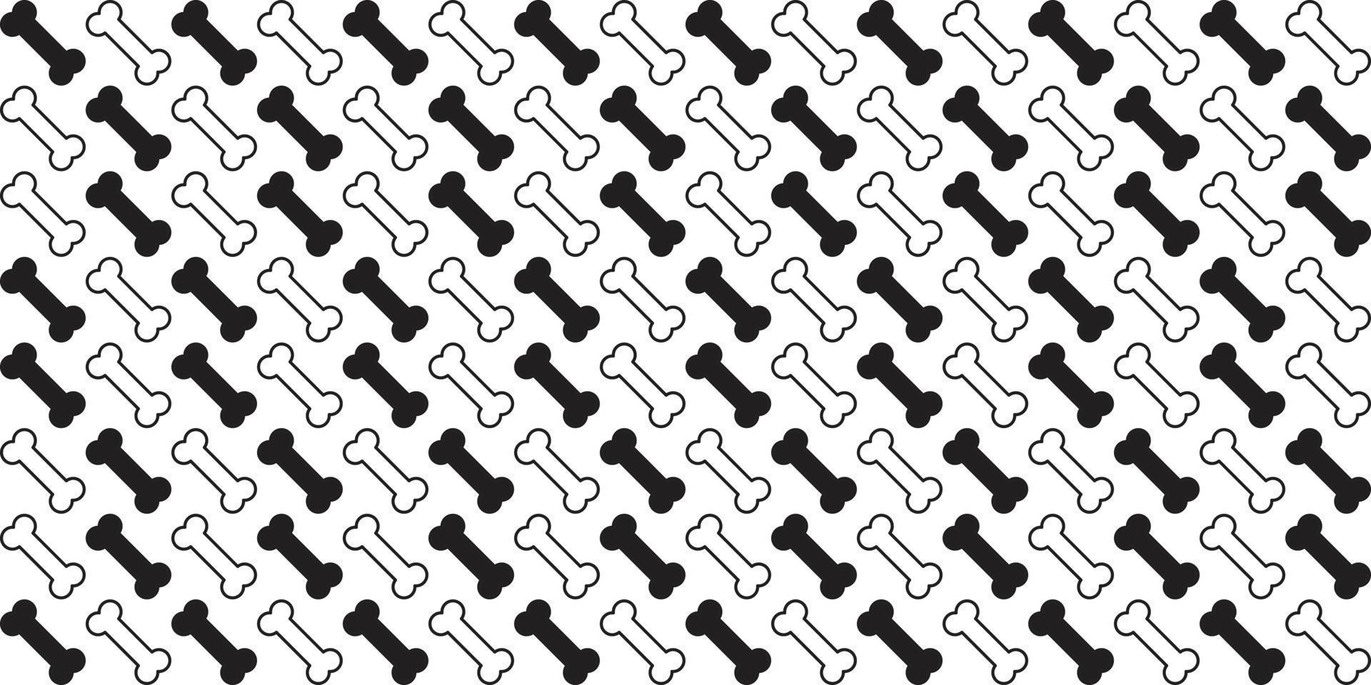 Dog Bone Seamless pattern vector isolated background wallpaper