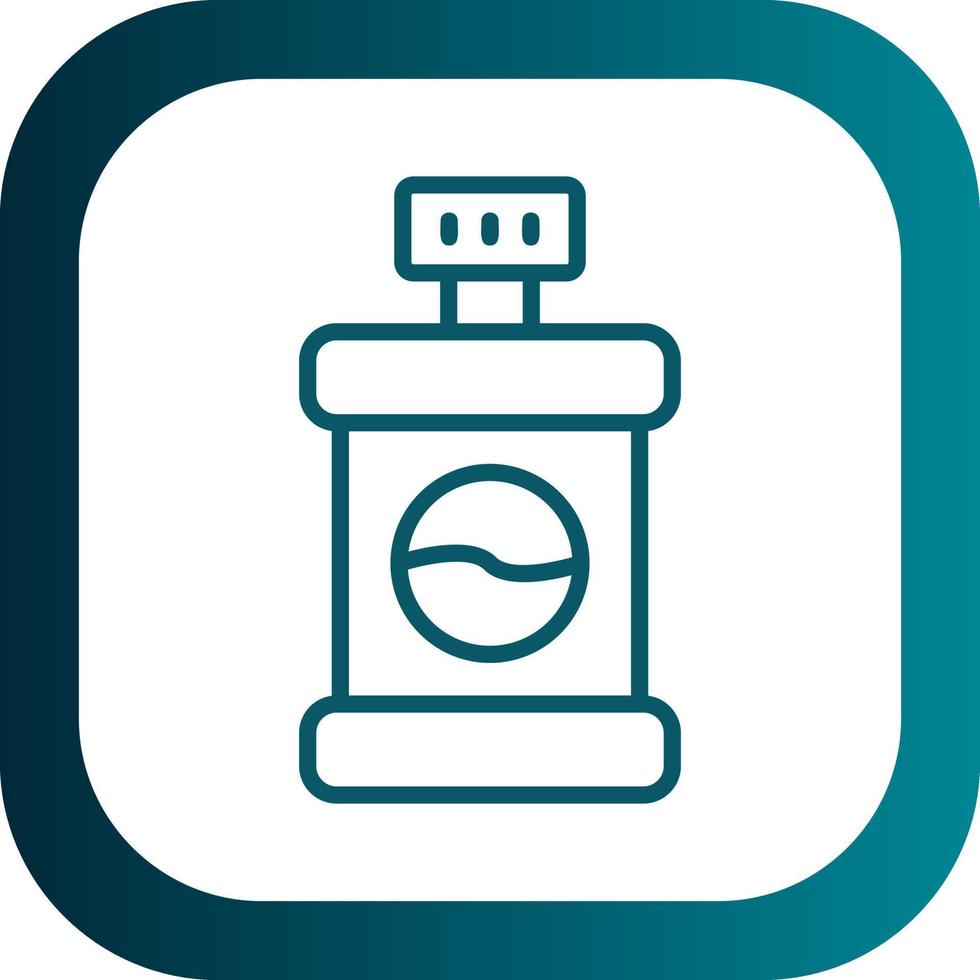 Mouthwash Vector Icon Design