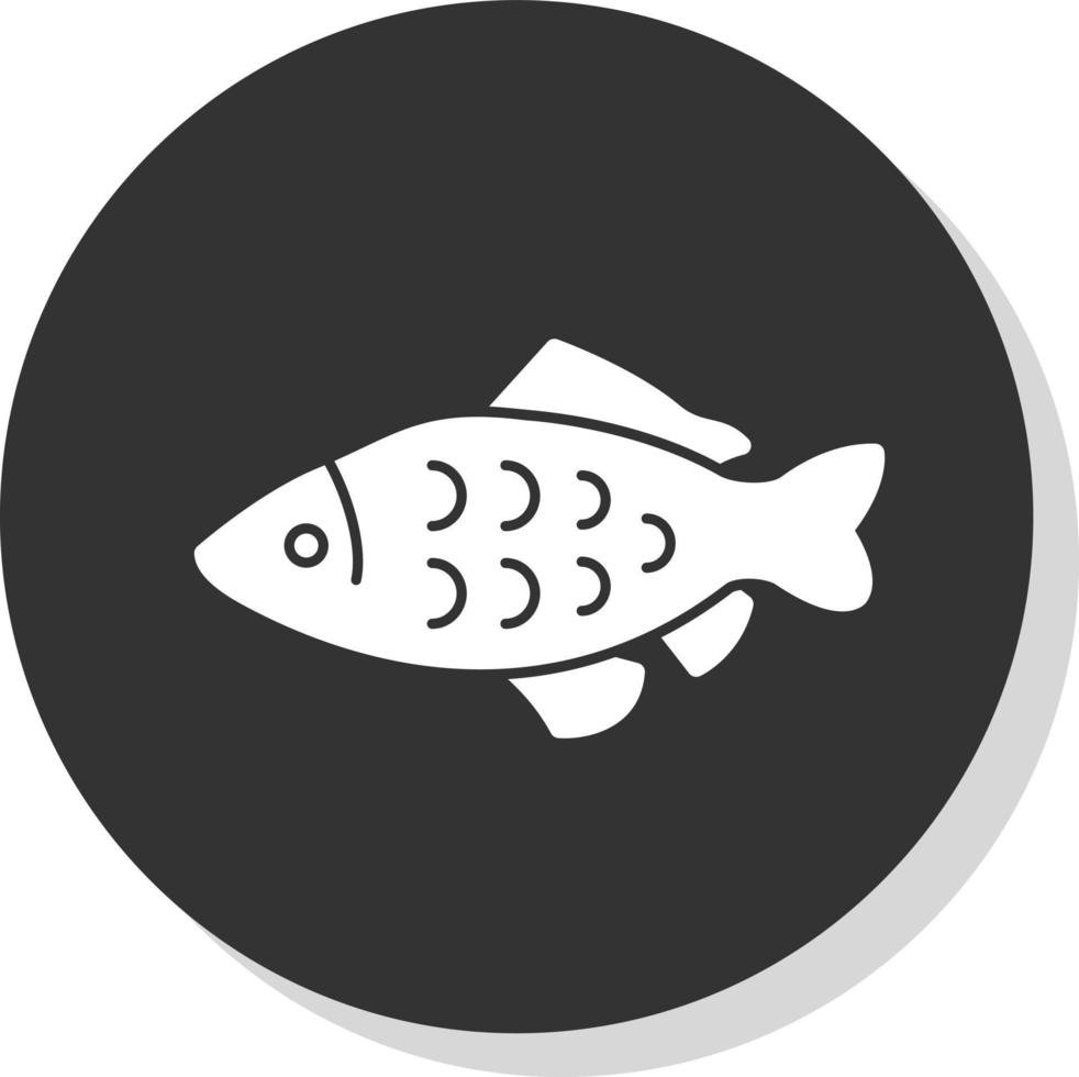 Carp Vector Icon Design