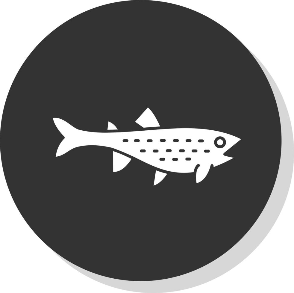 Trout Vector Icon Design