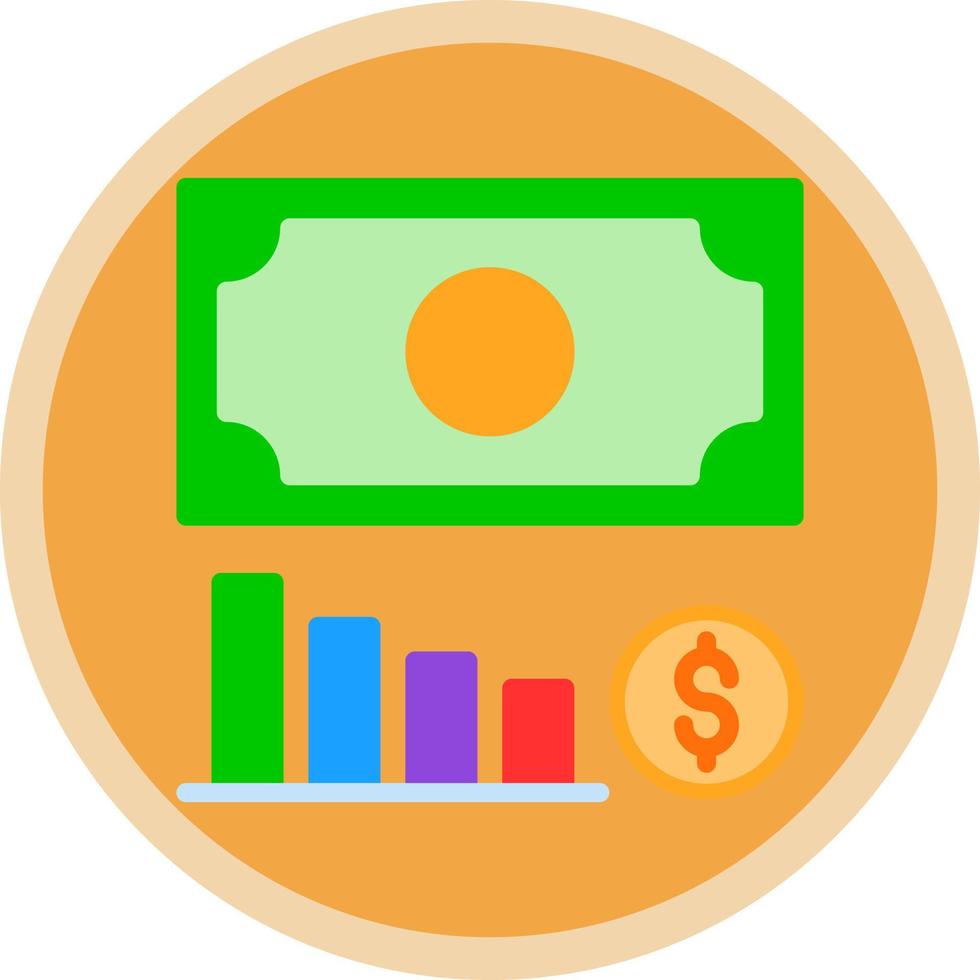 Money Loss Vector Icon Design