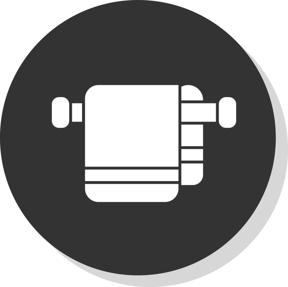 Towel Vector Icon Design