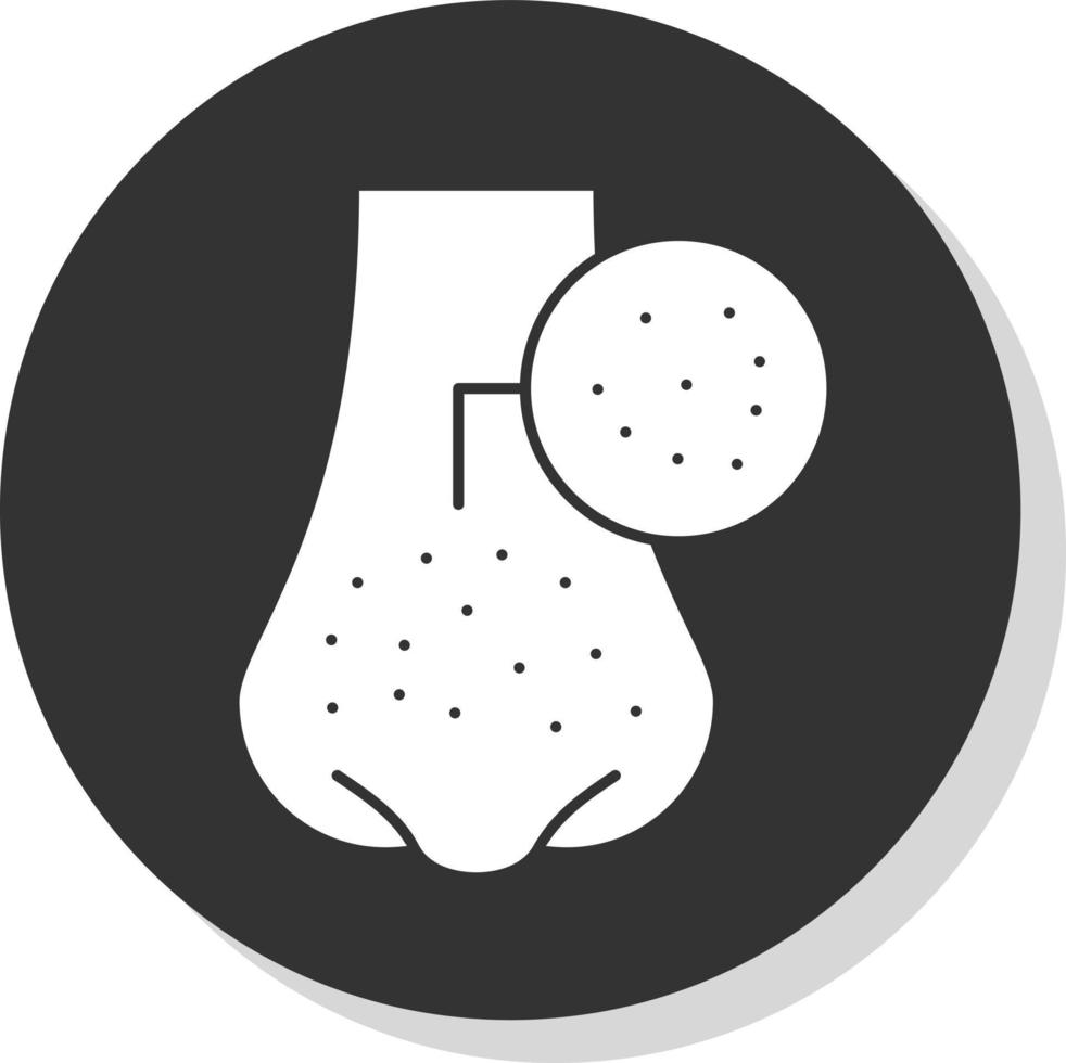 Blackhead Vector Icon Design