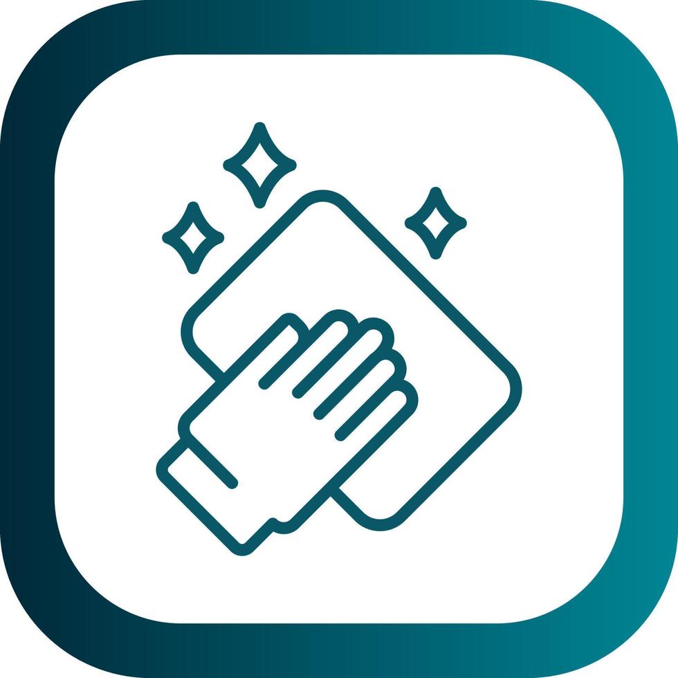 Wipe Vector Icon Design