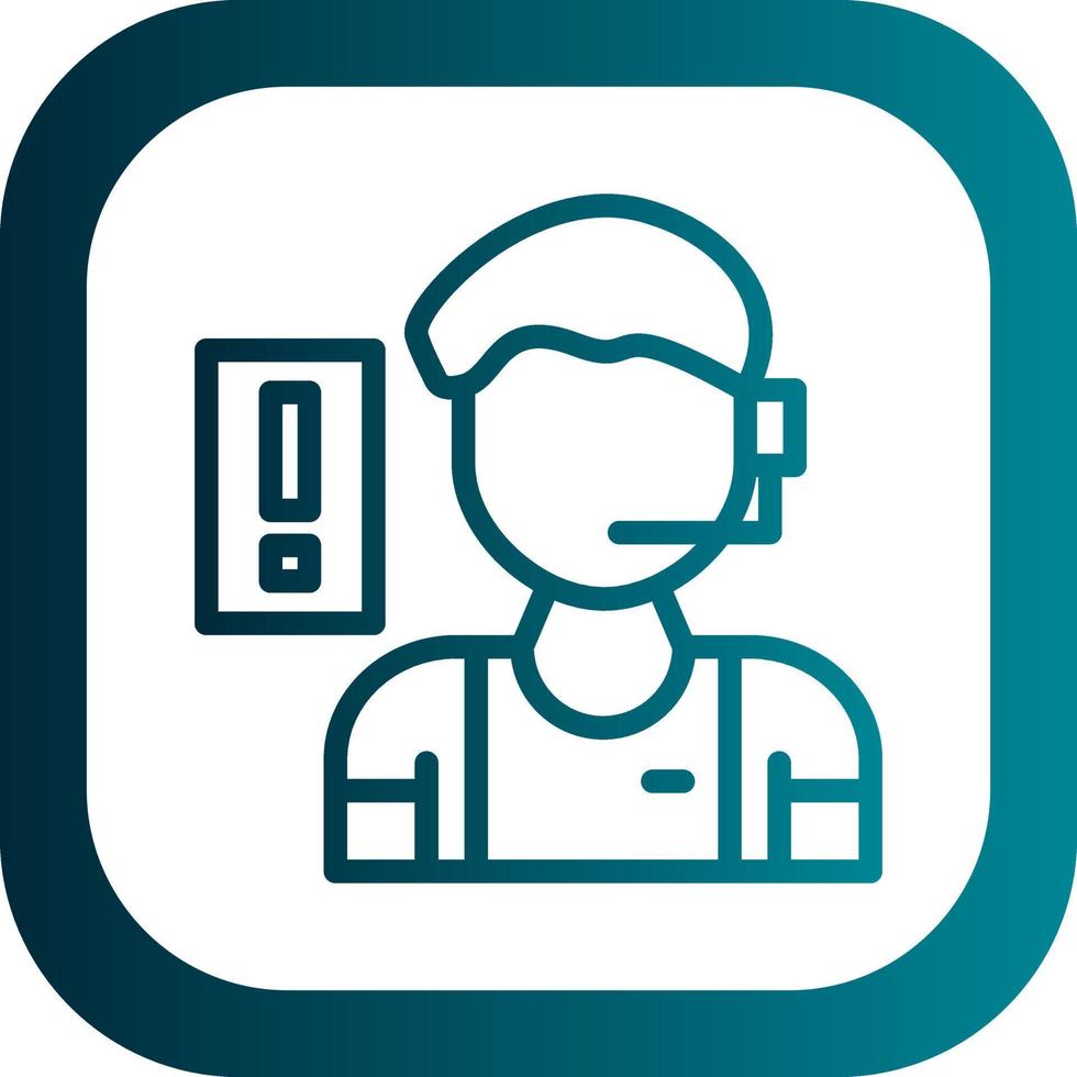 Referee Vector Icon Design
