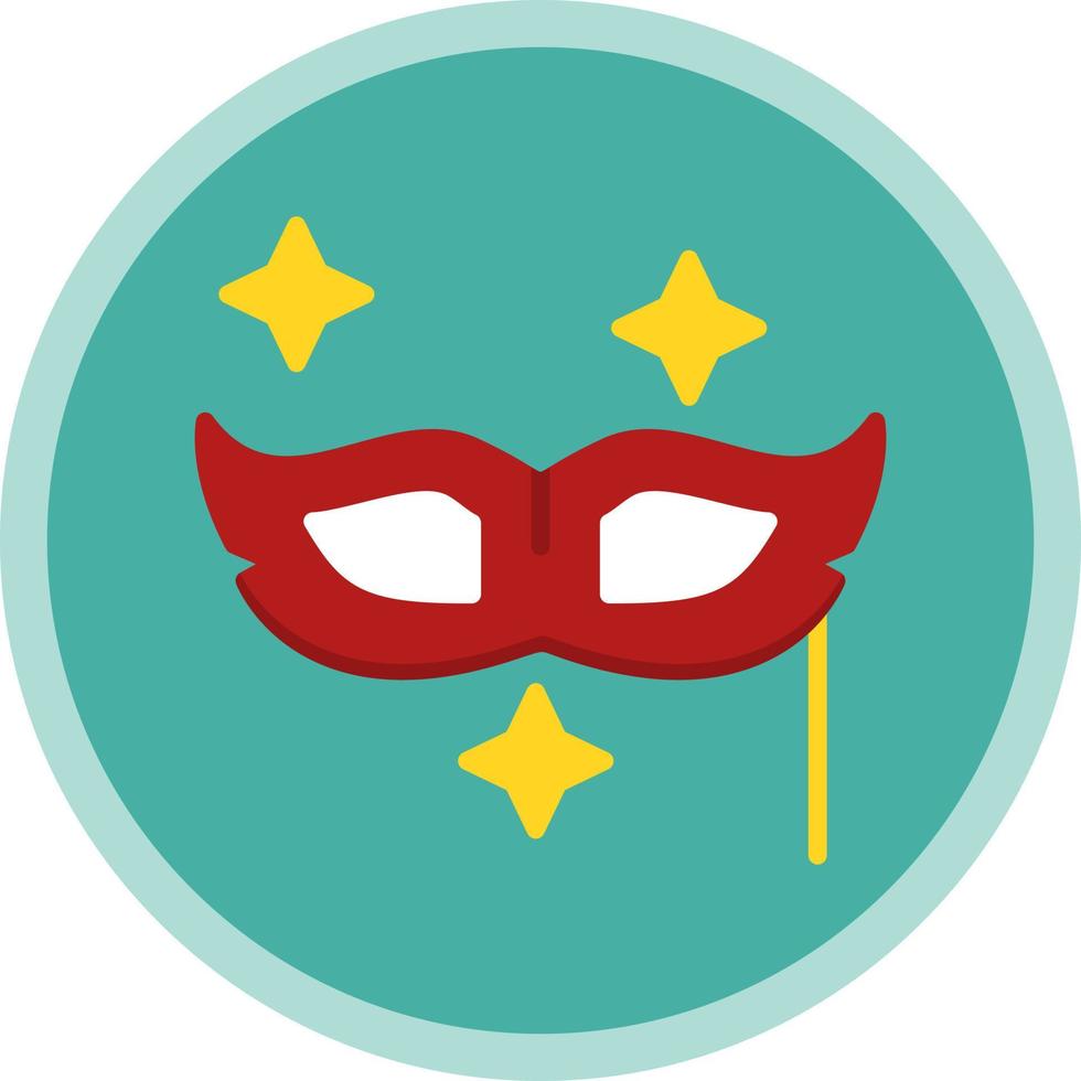 diseño de icono de vector de mascarada