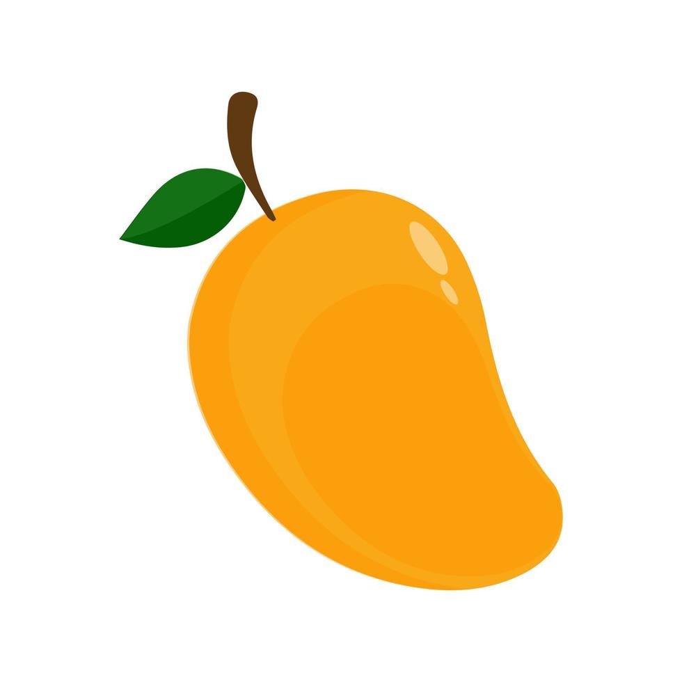 mango Fruta vector icono. mango en plano estilo. vector ilustración de tropical Fruta