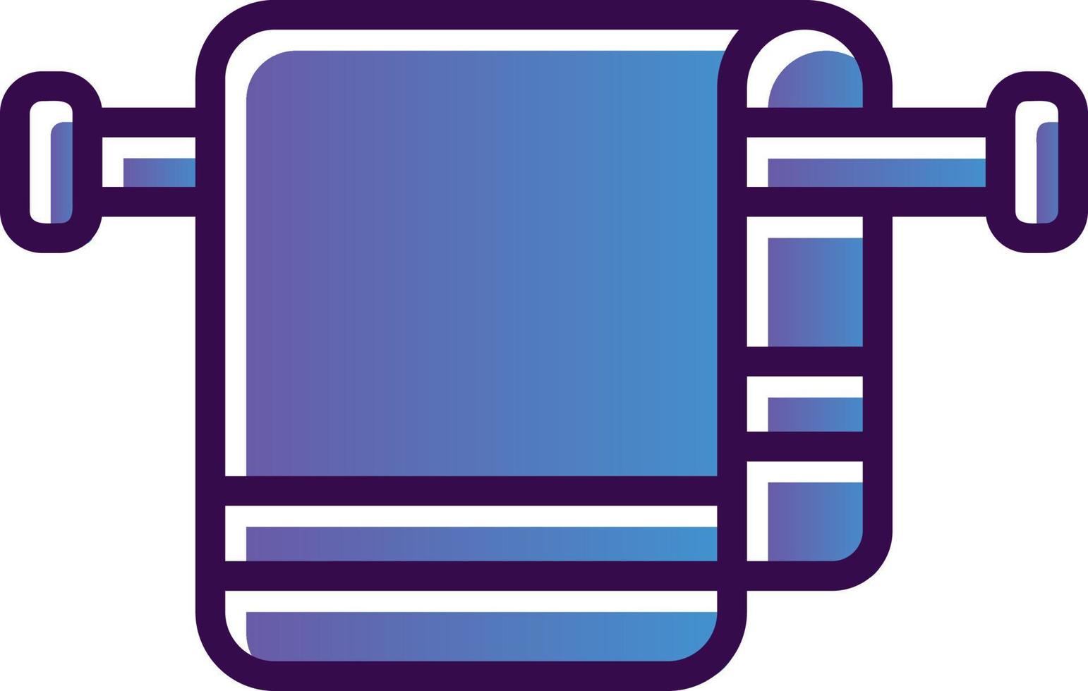 Towel Vector Icon Design