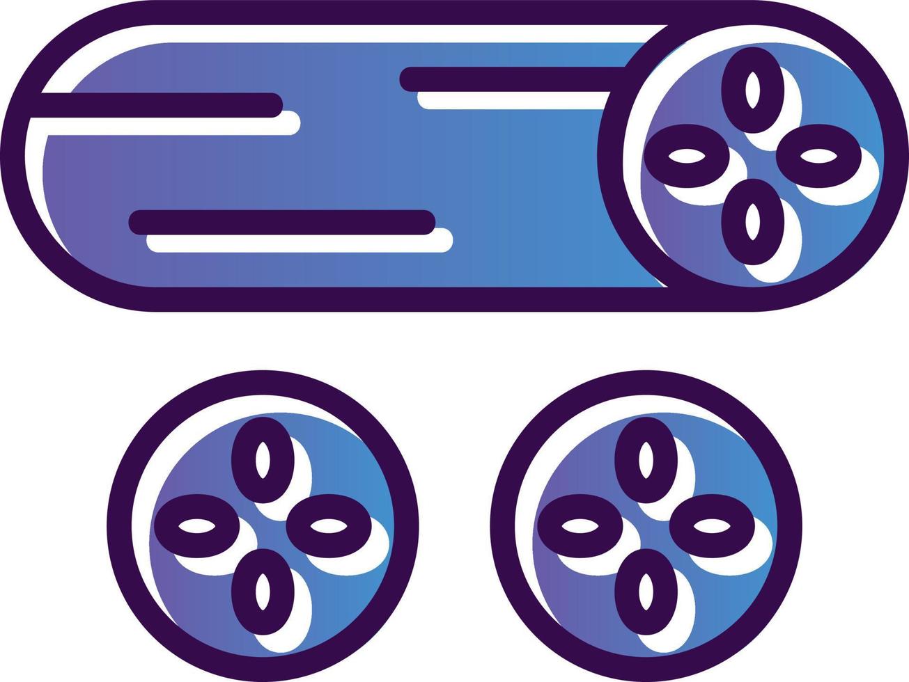 Cucumber Vector Icon Design