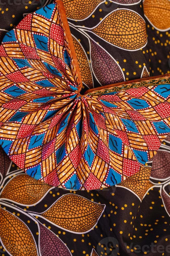 colorful African pattern photo