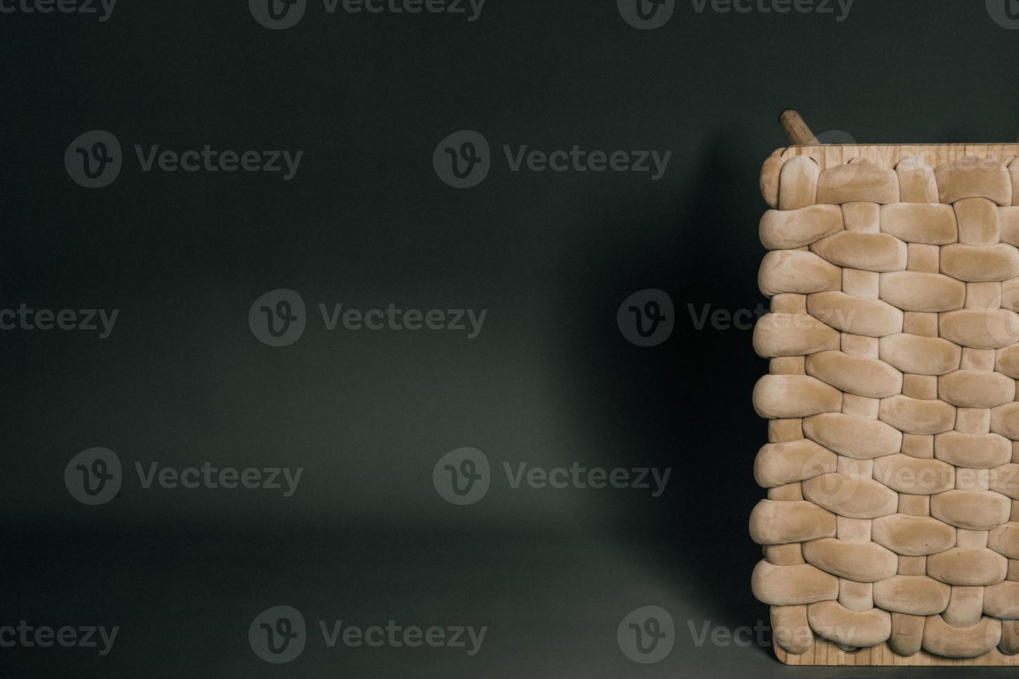 wooden studio chair photo