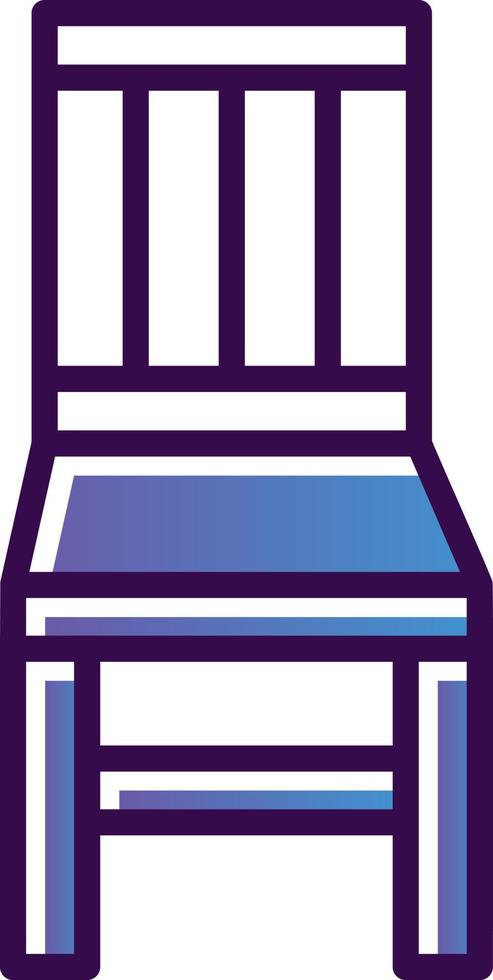 Chair Vector Icon Design