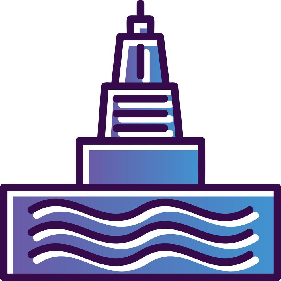 Buoy Vector Icon Design