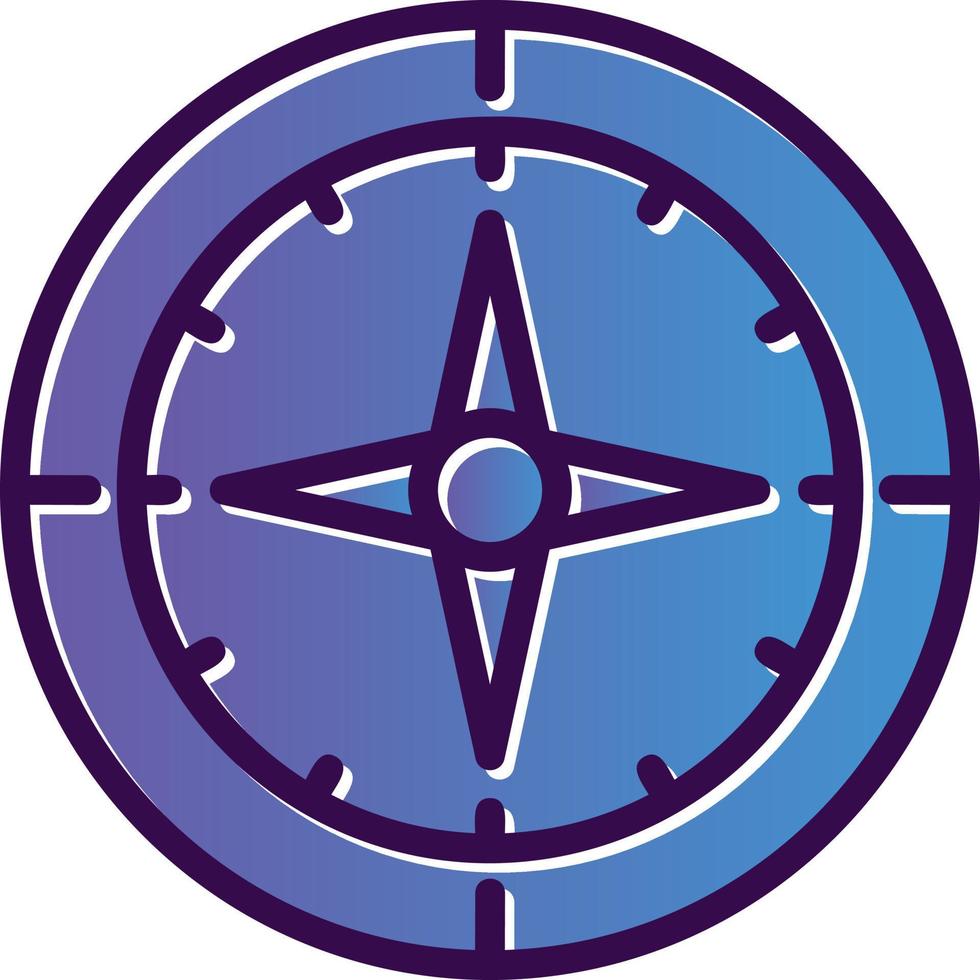 Compass Vector Icon Design