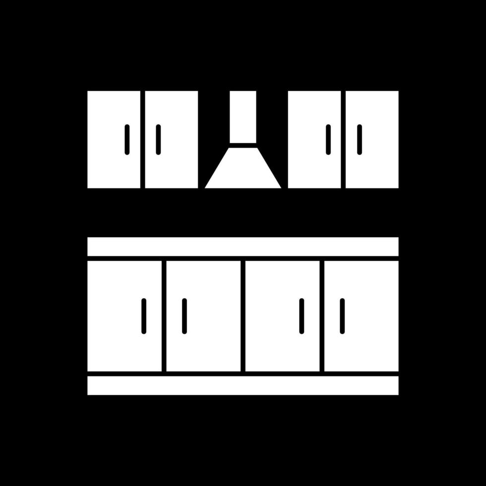 Kitchen Furniture Vector Icon Design