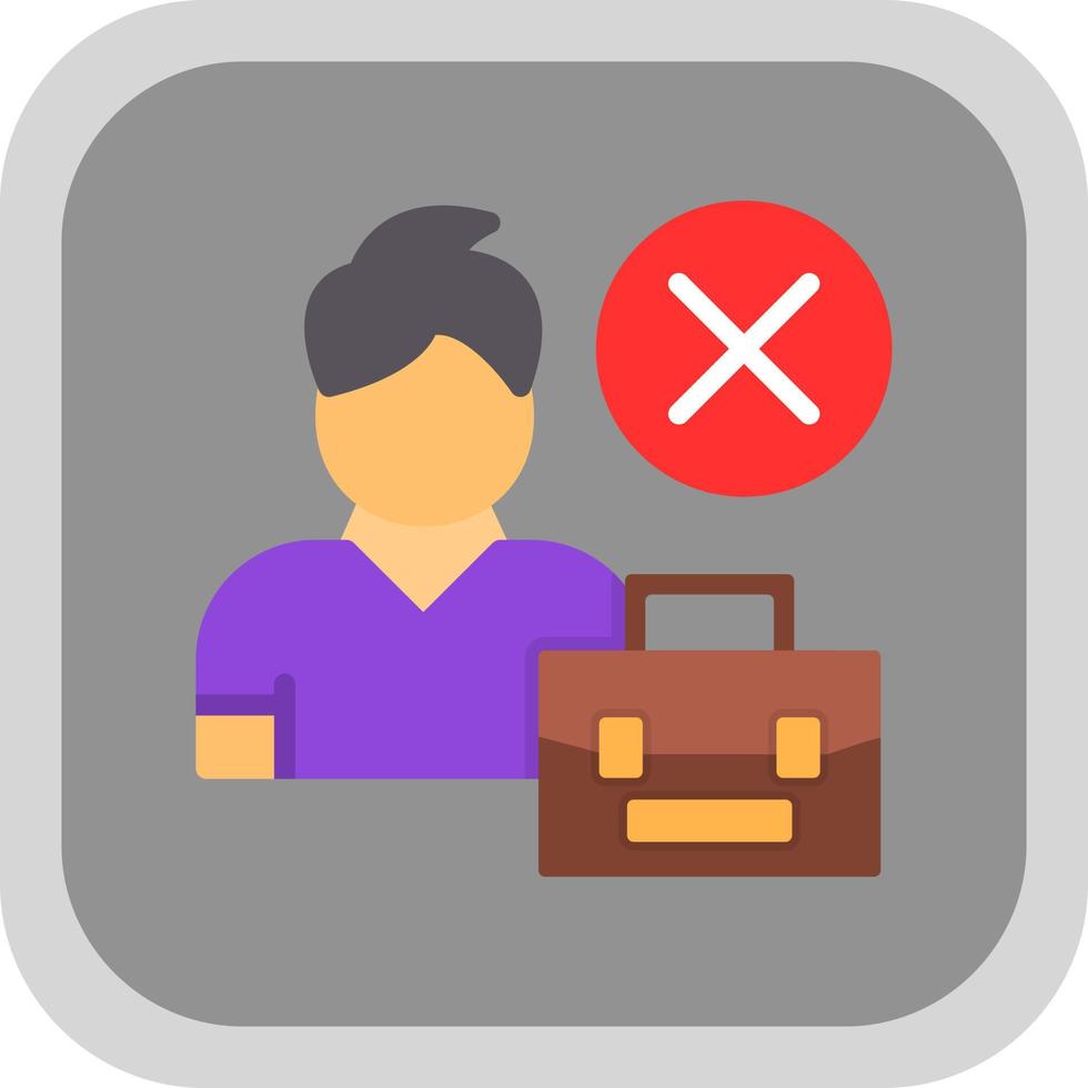 Unemployed Vector Icon Design
