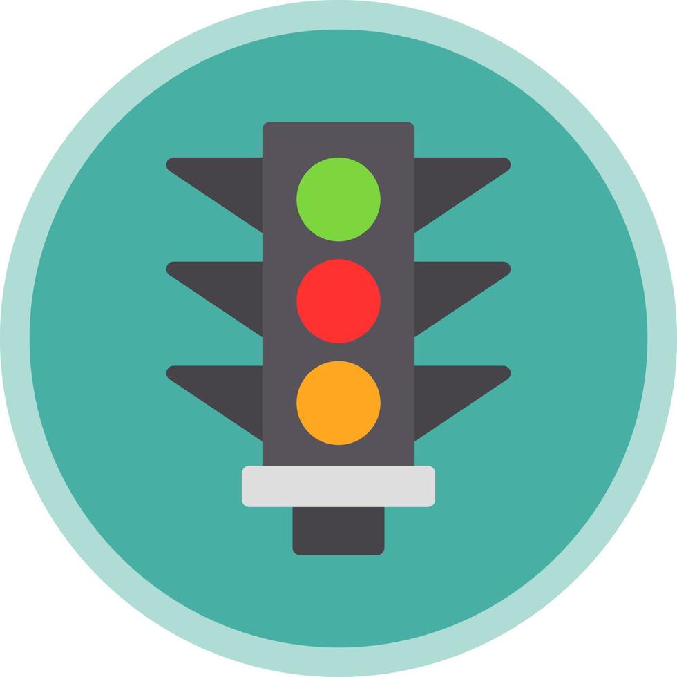 Traffic Signal Vector Icon Design