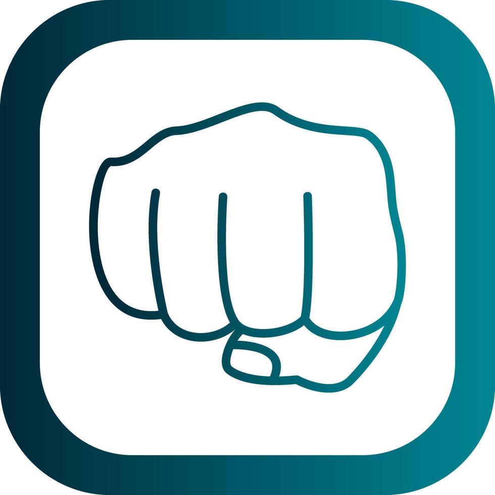 Punch Vector Icon Design