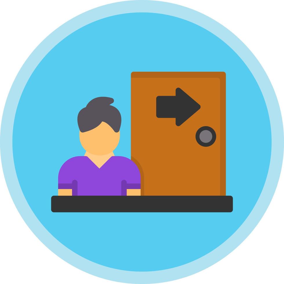 Dismissal Vector Icon Design