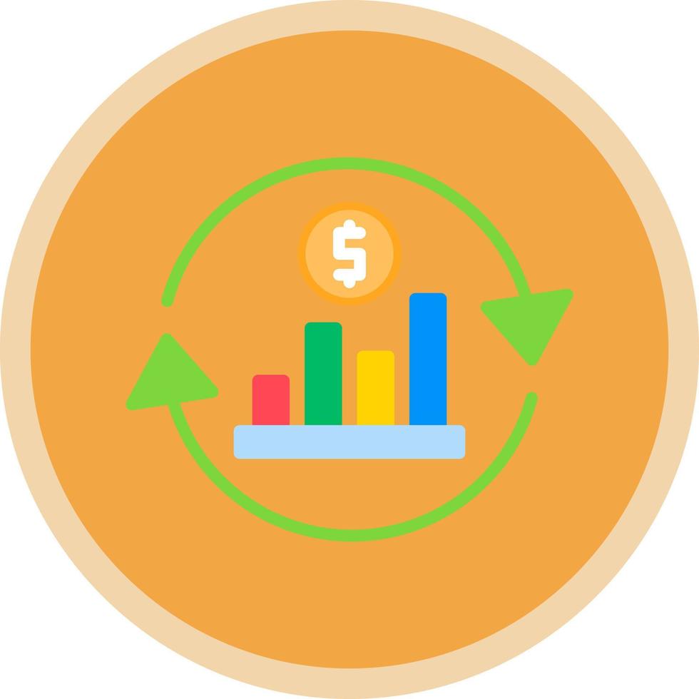 Return On Investment Vector Icon Design