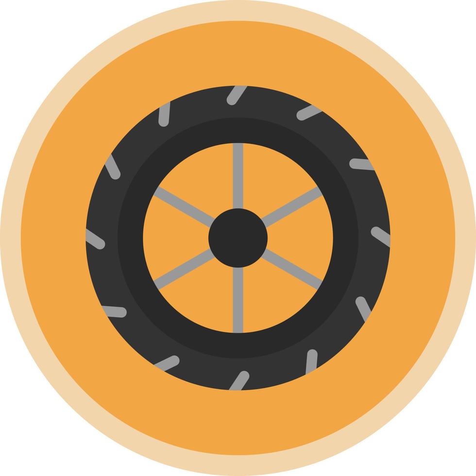 Tires Vector Icon Design