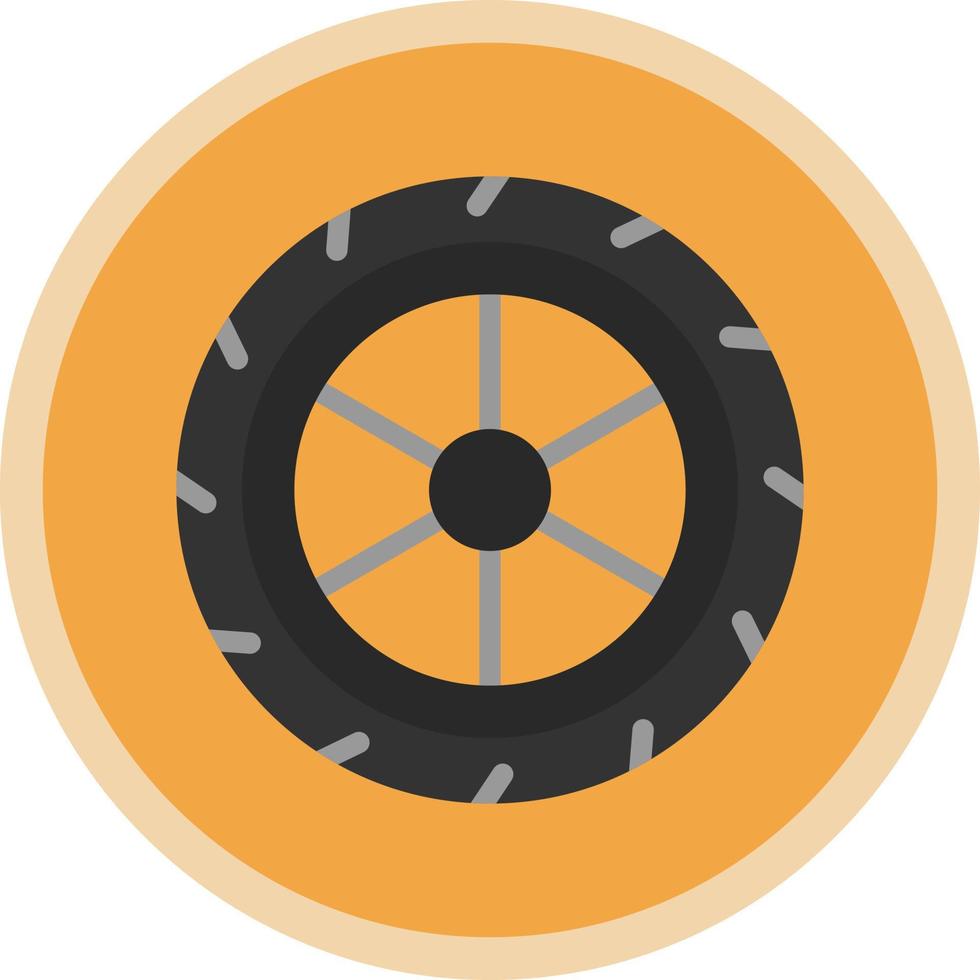 Tires Vector Icon Design