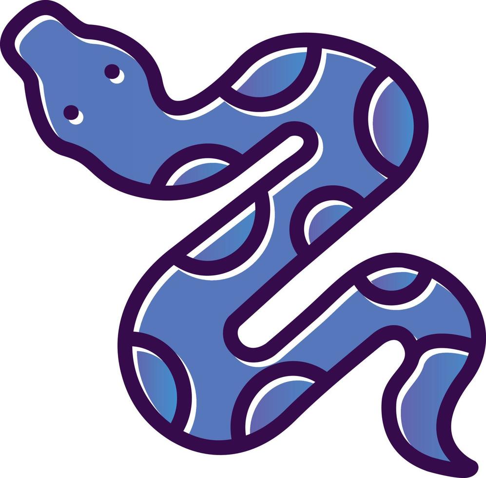 Snake Vector Icon Design