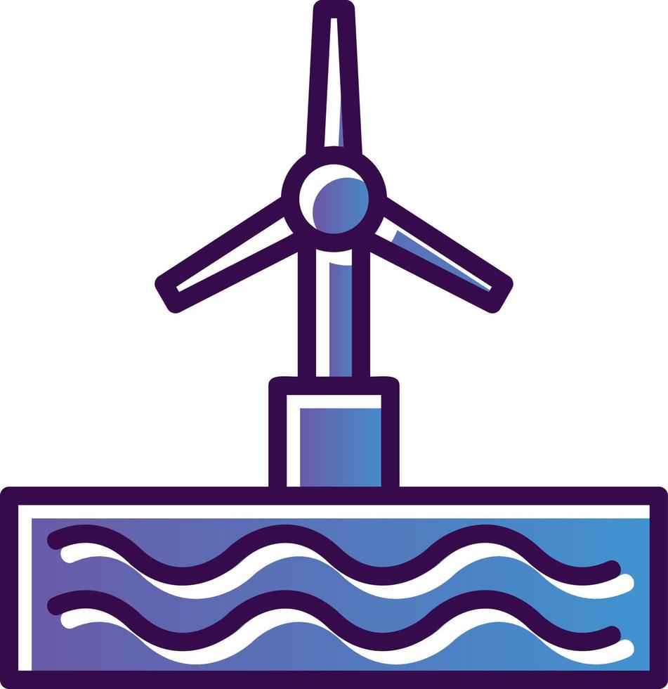 Turbine Vector Icon Design