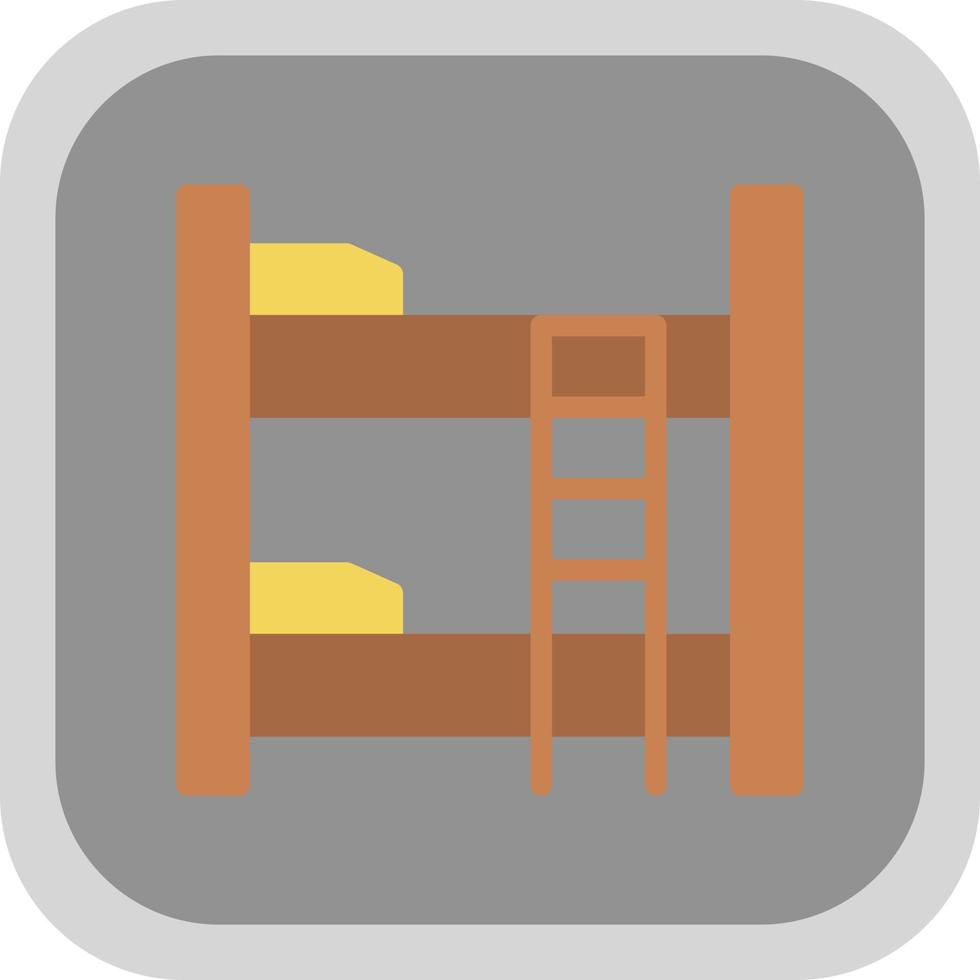 Bunk Vector Icon Design