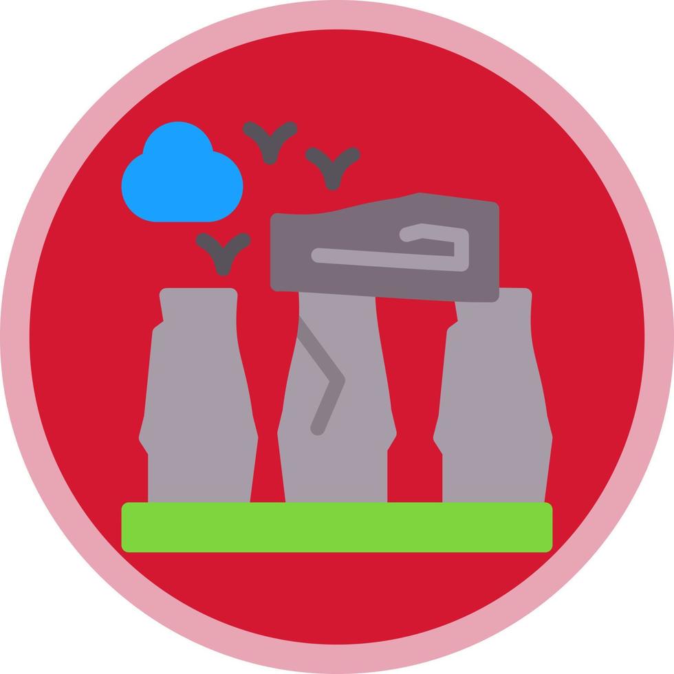 Stonehenge Vector Icon Design