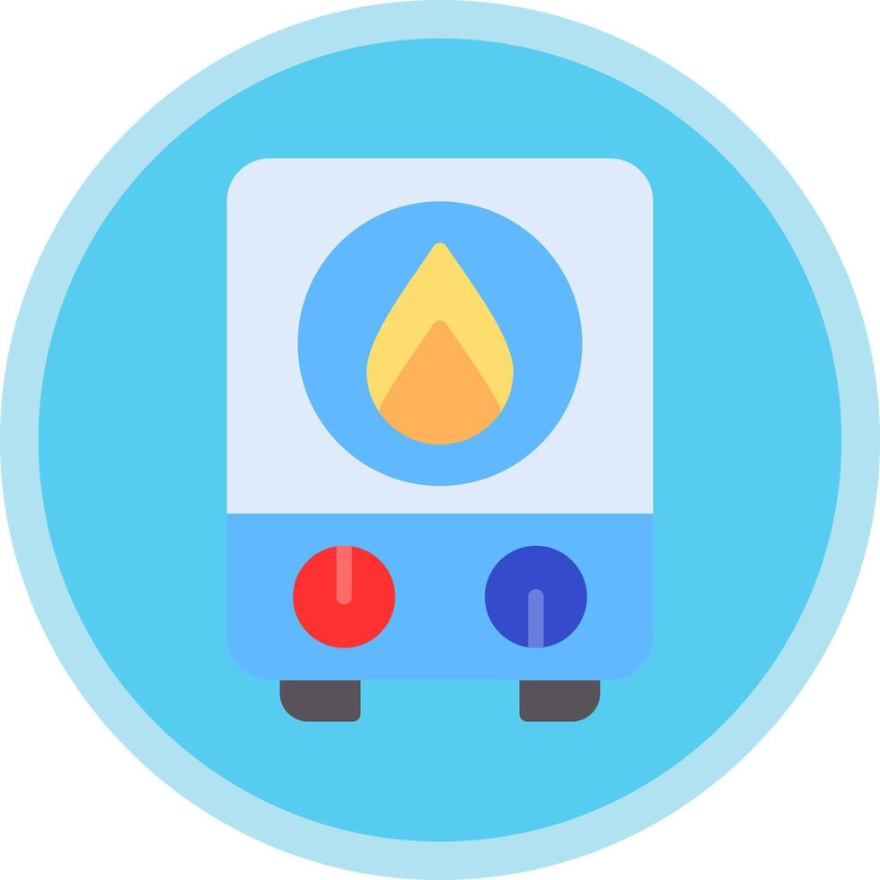 Water Heater Vector Icon Design