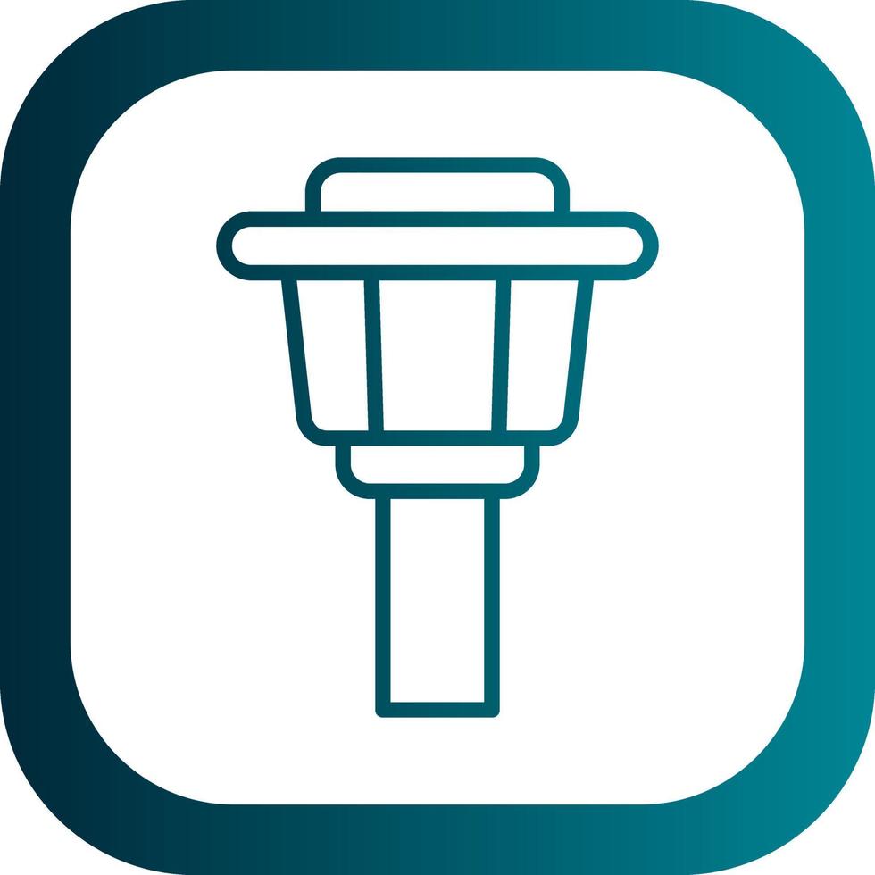 Control Tower Vector Icon Design