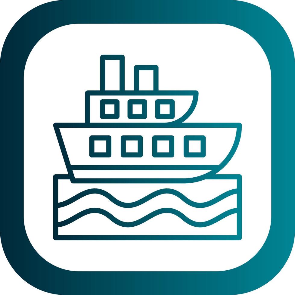 Cruise Vector Icon Design