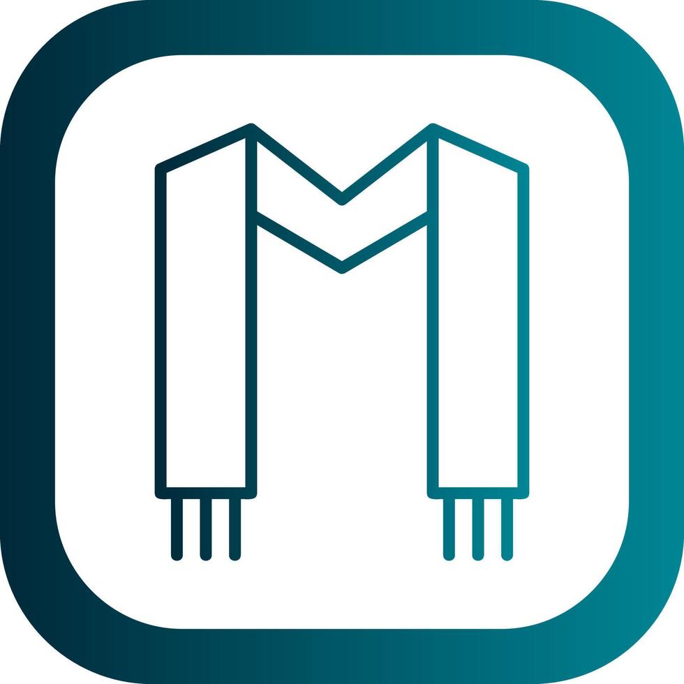 Stole Vector Icon Design