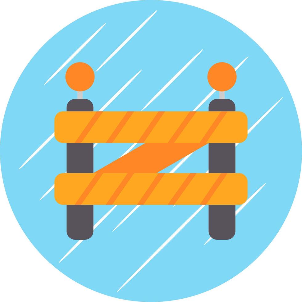 Police Line Vector Icon Design
