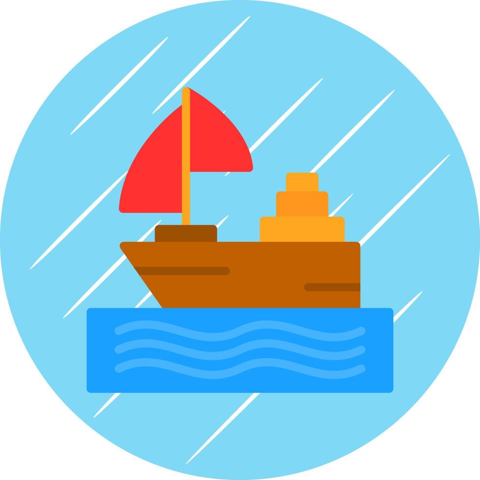 diseño de icono de vector de barco