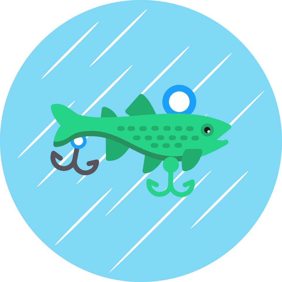 Fishing Baits Vector Icon Design