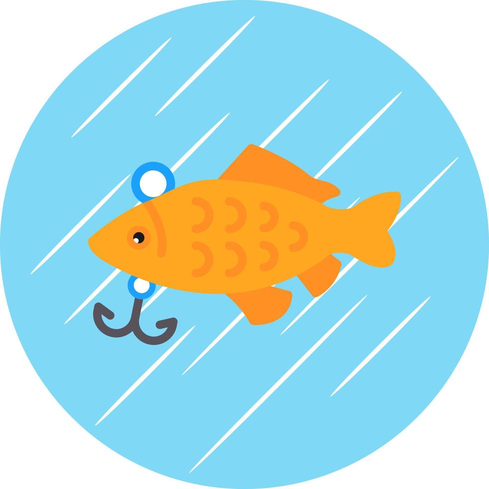 diseño de icono de vector de cebos de pesca