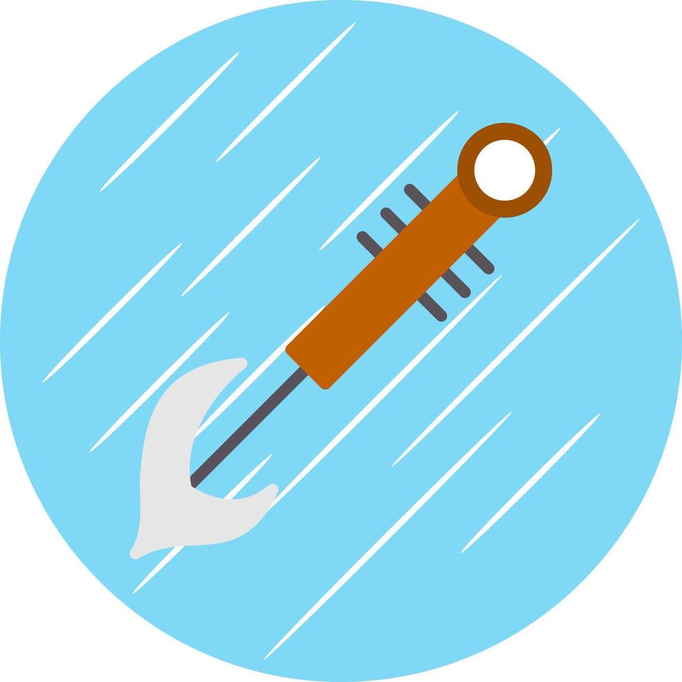 Harpoon Vector Icon Design