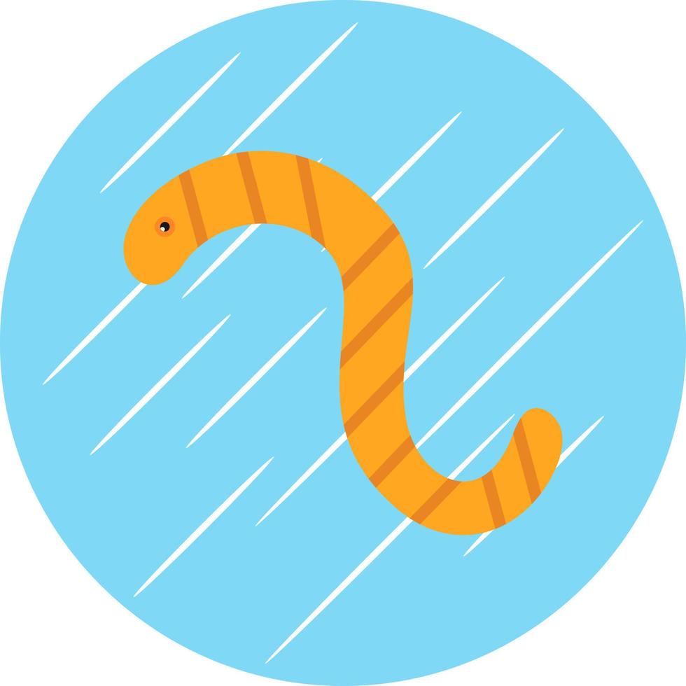 Worms Vector Icon Design