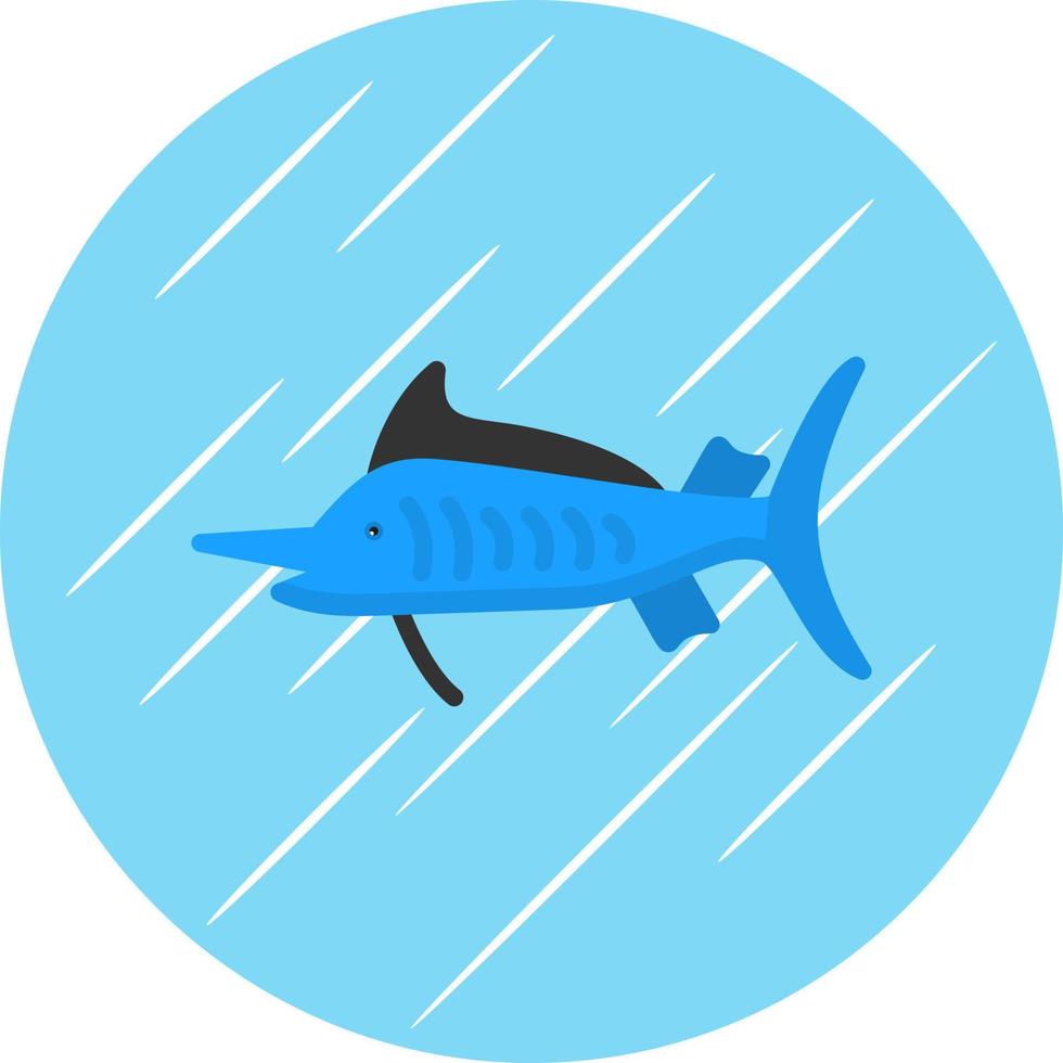 Marlin Vector Icon Design