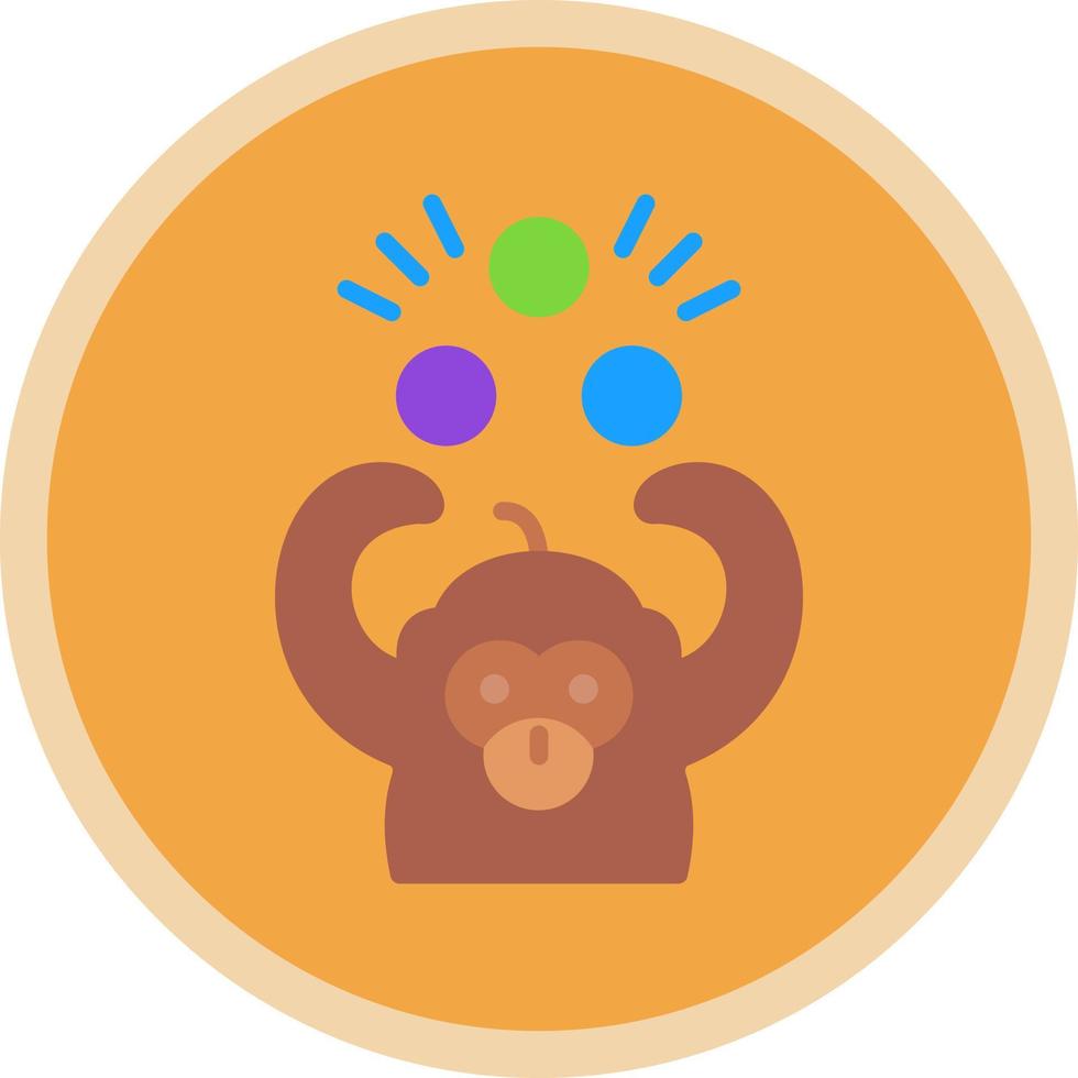 Juggler Vector Icon Design