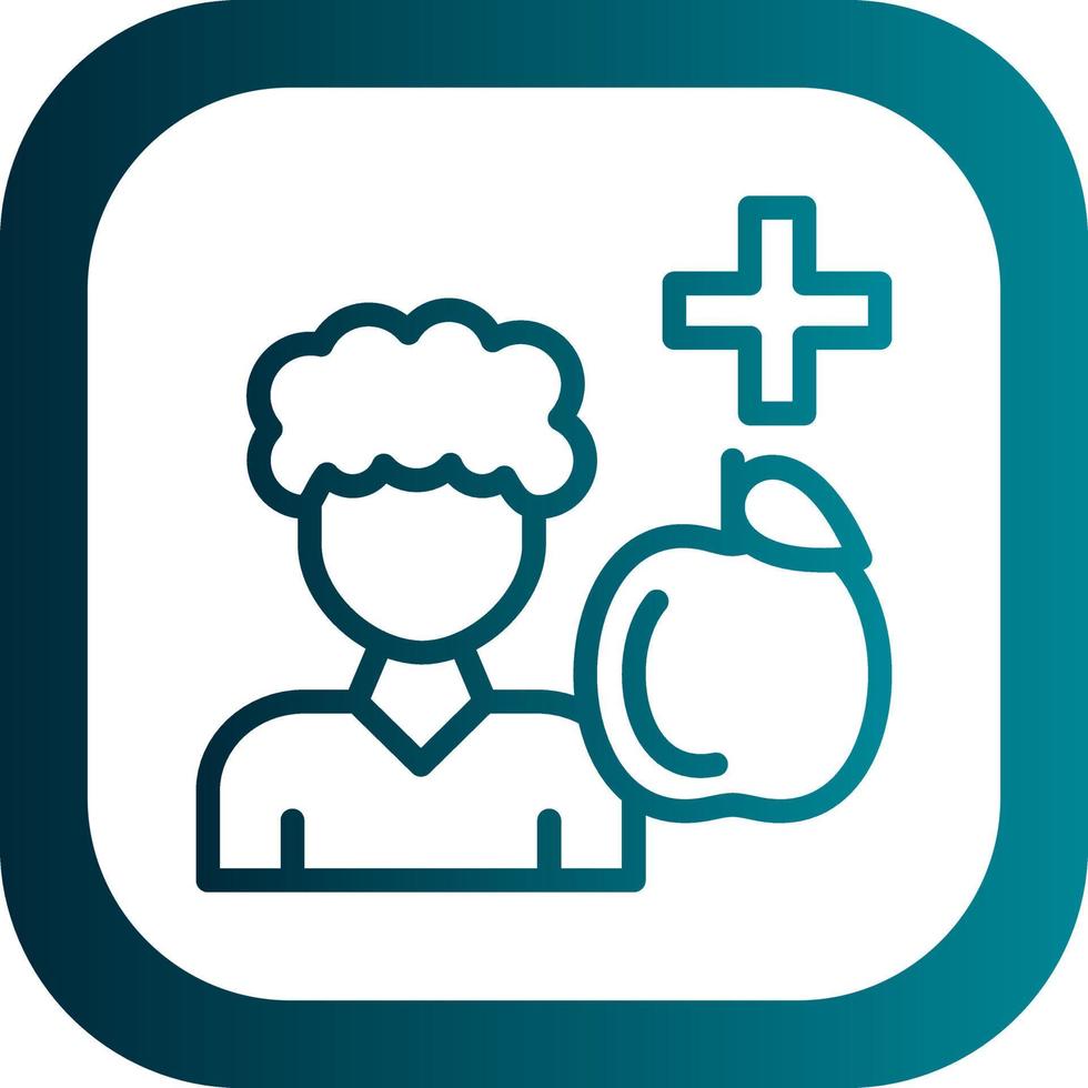 Nutritionist Vector Icon Design