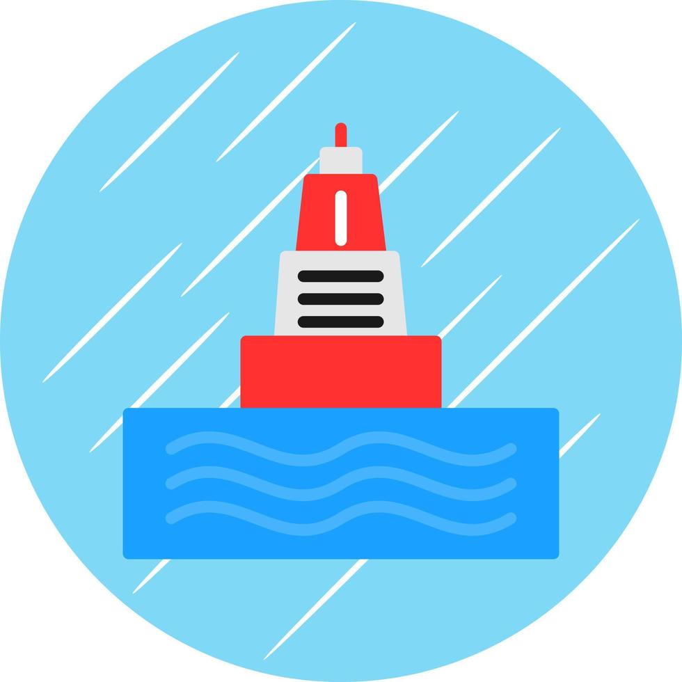 Buoy Vector Icon Design