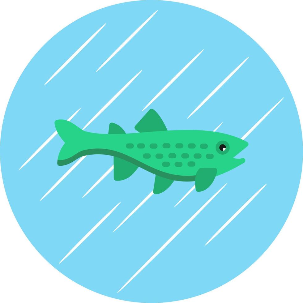 Trout Vector Icon Design