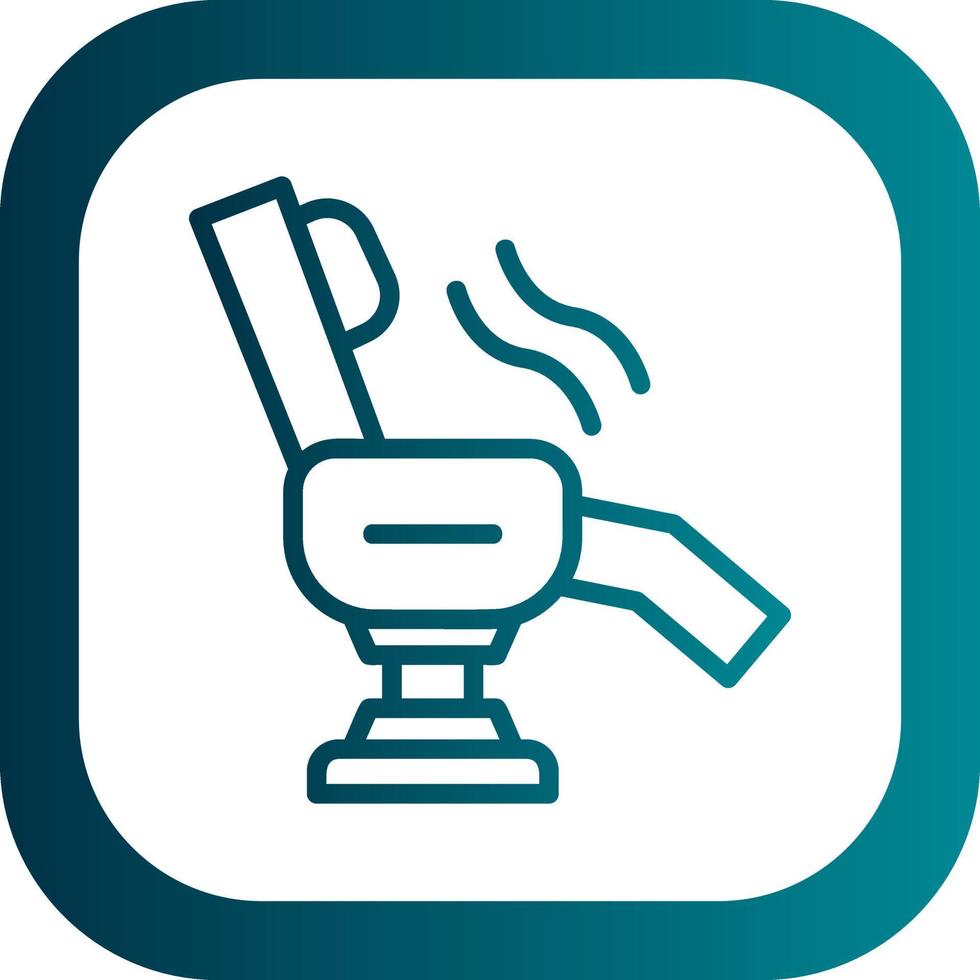 Massage Chair Vector Icon Design
